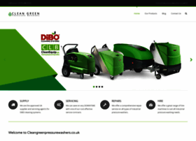 cleangreenpressurewashers.co.uk