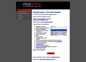 clearadmin.hu