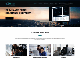clearskytestautomation.com