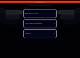 climatechangesspatialplanning.nl