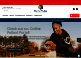 clovervalleyvet.com