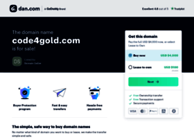 code4gold.com