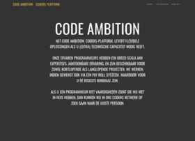 codeambition.nl