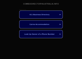 combodirectoryaustralia.info