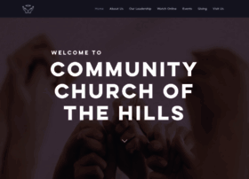 communitychurchofthehills.org