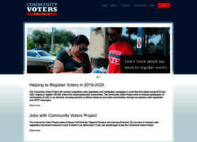 communityvotersproject.org