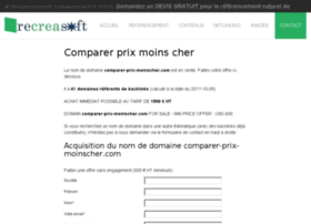 comparer-prix-moinscher.com