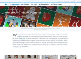 cookbook-recipe-software-review.toptenreviews.com