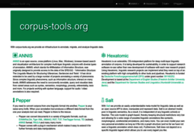 corpus-tools.org