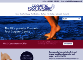 cosmeticfootsurgery.co.uk