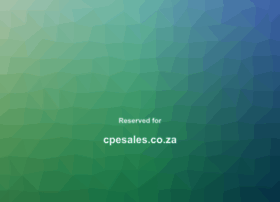 cpesales.co.za