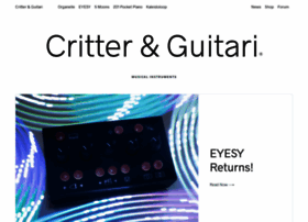 critterandguitari.com