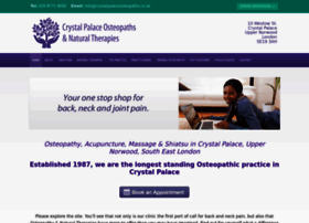 crystalpalaceosteopaths.co.uk