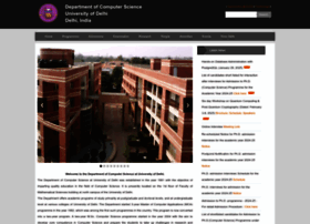 cs.du.ac.in