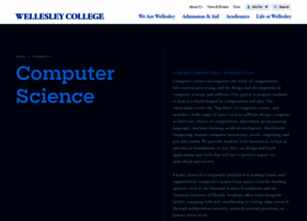 cs.wellesley.edu
