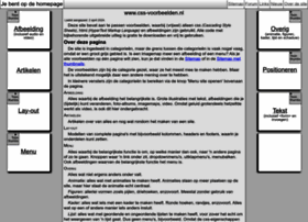 css-voorbeelden.nl