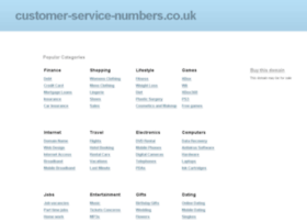 customer-service-numbers.co.uk