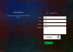 customsimple.com
