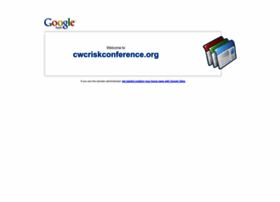 cwcriskconference.org