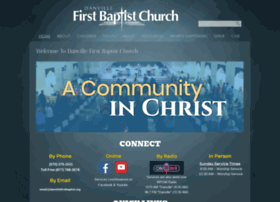 danvillefirstbaptist.org