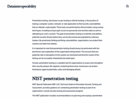 datainteroperability.org