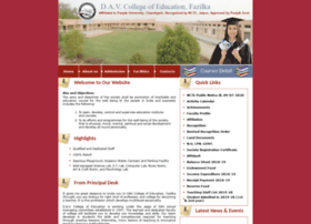 davcollegefazilka.com