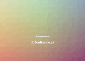 dc3online.co.za