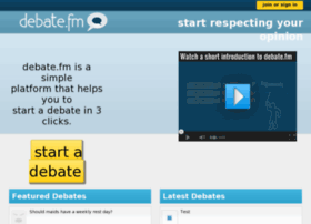 debate.fm