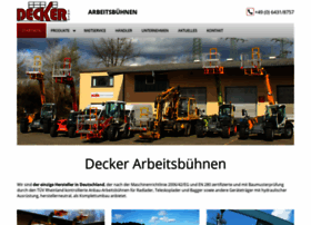 decker-arbeitsbuehnen.de