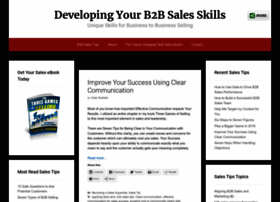 developingb2bsales.com