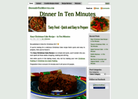 dinnerintenminutes.com