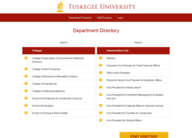directory.tuskegee.edu