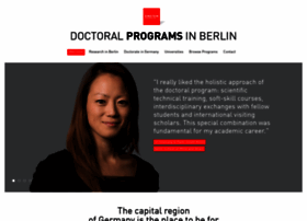 doctoral-programs.de