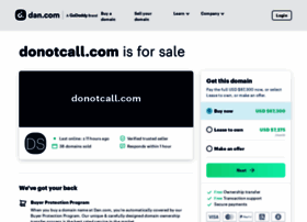 donotcall.com