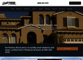 donswindows.com