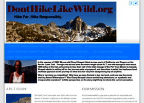 donthikelikewild.org