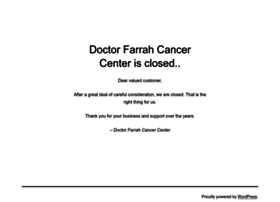 drfarrahcancercenter.com