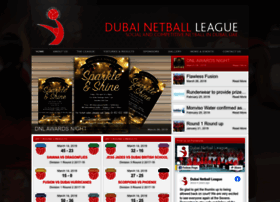 dubainetballleague.com