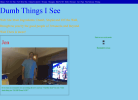dumbthingsisee.tk
