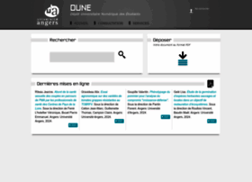 dune.univ-angers.fr