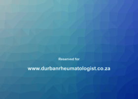 durbanrheumatologist.co.za