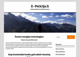 e-peticija.lt