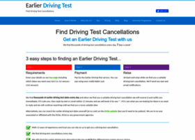 earlierdrivingtest.co.uk