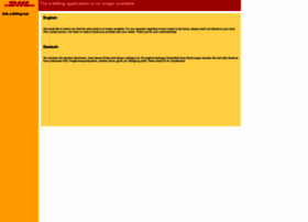 ebilling.dhl.com