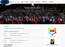 ecmlpkdd2016.org