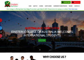 einsteincollege.com.au