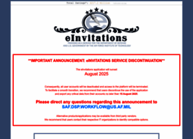 einvitations.afit.edu