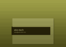 eko-tech.info