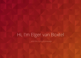 elgervanboxtel.nl