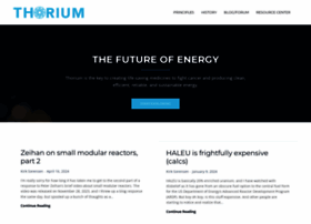 energyfromthorium.com